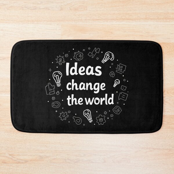 Item preview, Ideas Change The World designed and sold by Simple_Designs.