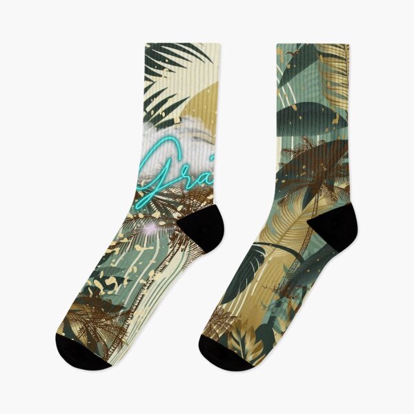 Item preview, Elegant Gold Tropical Jungle Pattern | Botanical Palm Leaves Design designed and sold by Sugar Wisdom .