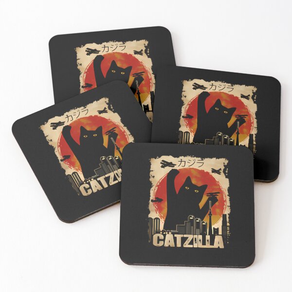 Item preview, Vintage Catzilla Tee - Funny Kitten And Cat designed and sold by chung2525.