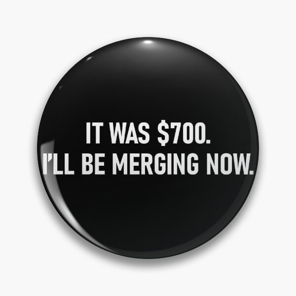 Item preview, It Was $700 I’ll Be Merging Now Funny Bumper designed and sold by Jaxym.