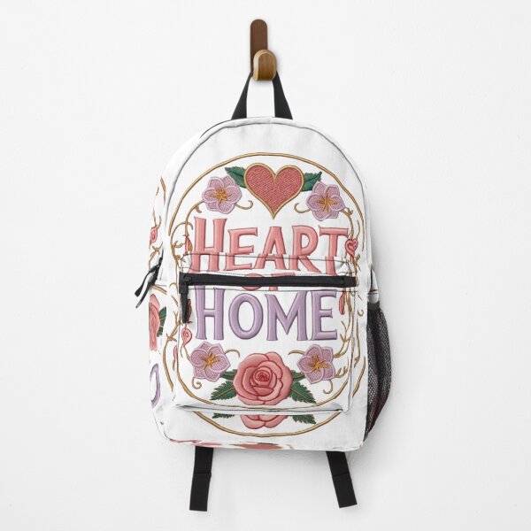 Item preview, Heart of Home Floral Embroidery Design designed and sold by ArtDesignTp.