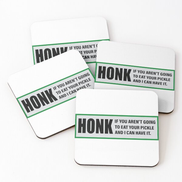 Item preview, Honk If You Aren't Going To Eat Your Pickle And I Can Have It Bumper designed and sold by Jaxym.