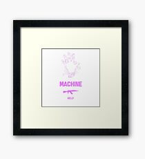 mgk- bloom fun Framed Print