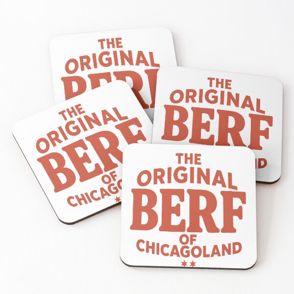 Item preview, The Original BERF of Chicagoland – Bold Vintage Typography designed and sold by Mammoths.