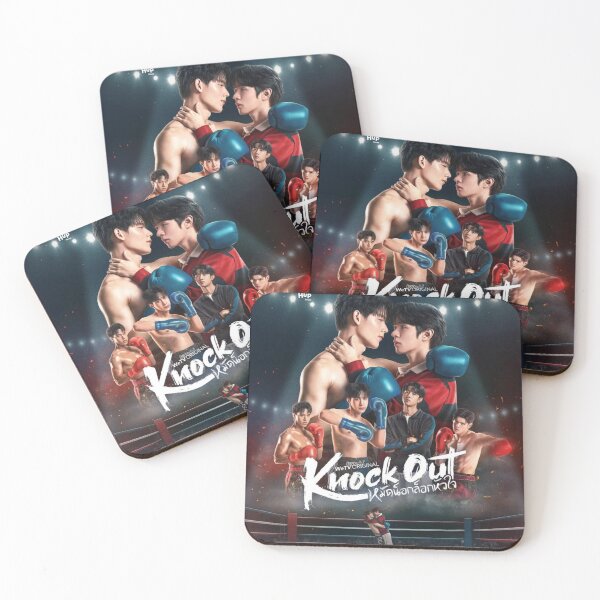 Item preview, Knockout หมัดน็อกล็อกหัวใจ the series BL couple GunNatsakan NiceBoripat GunNice ThanKeen Thai drama Lakorn Yaoi Dakaichi designed and sold by Kpop-Noona.