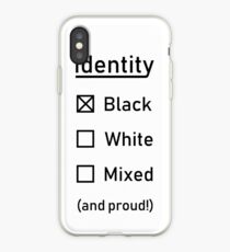 Identität - Rennen Tick Box Design iPhone-Hülle & Cover