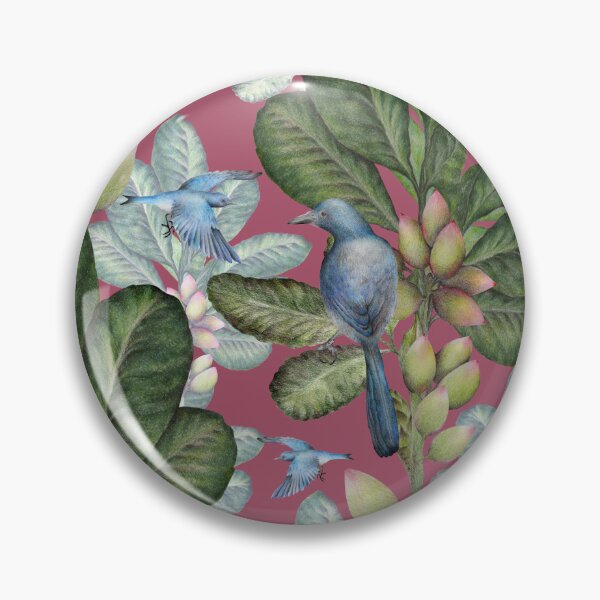 Item preview, Florida Scrub Jay and Pistachio designed and sold by Art_By_Wing.