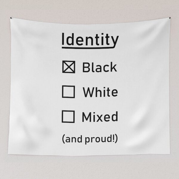 Item preview, Identity - Race tick box design  designed and sold by GetItGiftIt.