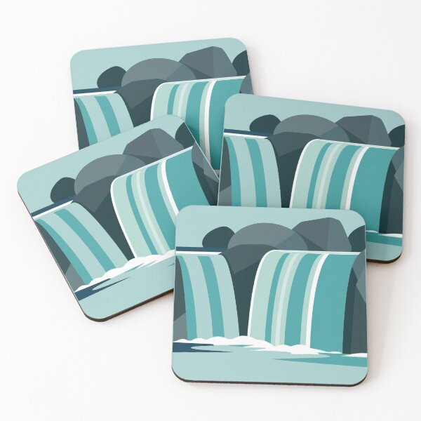 Item preview, Waterfall Landscape designed and sold by Those Stickers.