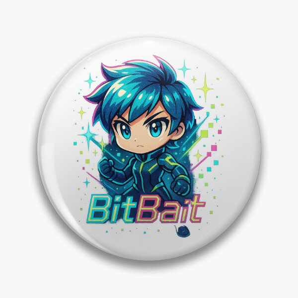 Item preview, Digital Warrior of the BitBait Universe designed and sold by GeekifyStore.