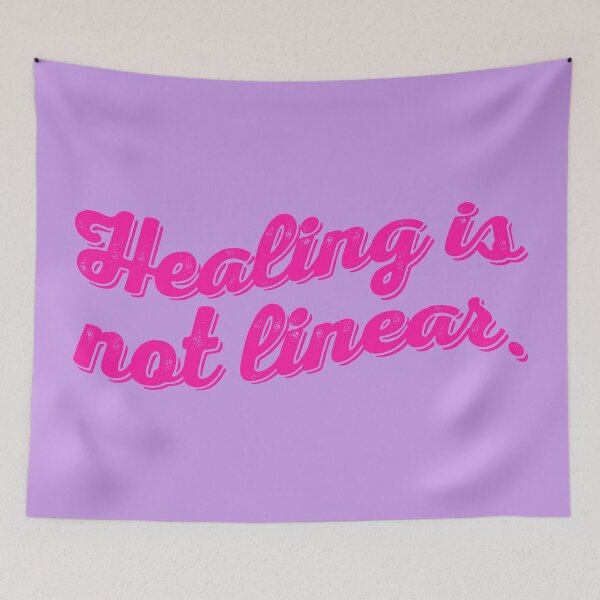Item preview, Healing Is Not Linear V3 - Pink designed and sold by sillyjess.