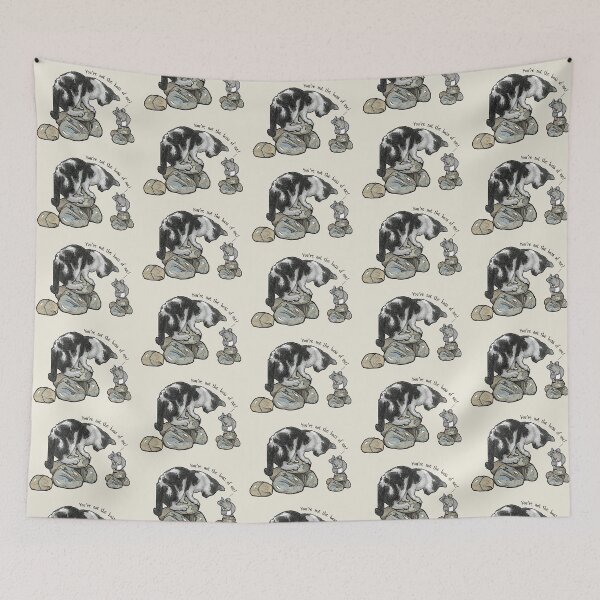 Item preview, You're Not the Boss of Me, with Little Mouse and Big Cat designed and sold by JoyfulWhimsy.
