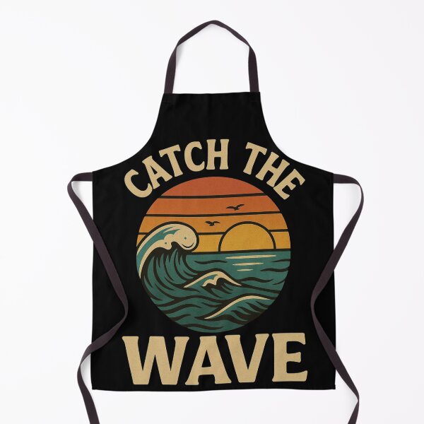 Item preview, Catch the wave retro vintage sunset ocean designed and sold by KTGim.