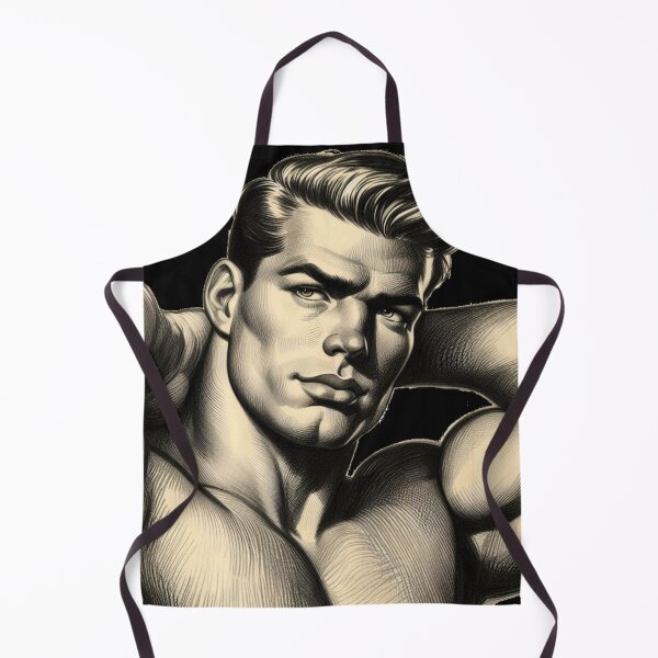Item preview, 1940s Physique Hunks Muscle Power LGBTQ Gay Pride Graphic Design designed and sold by ItsAKinkThing.