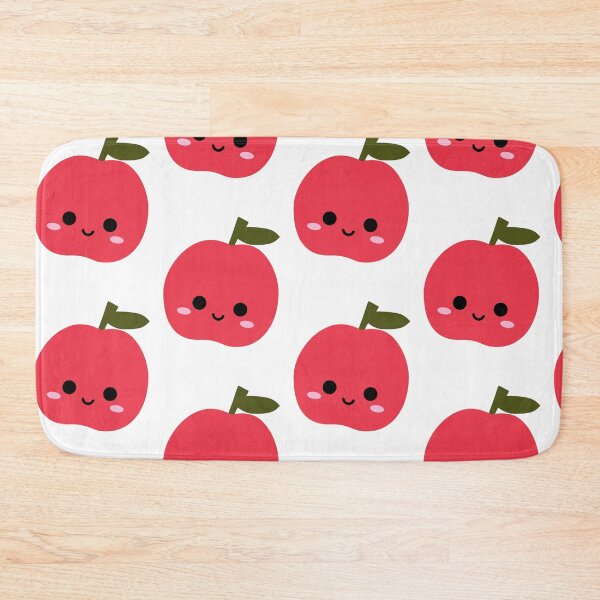 Item preview, Kawaii Red Apple – Cute Fruit with Adorable Face designed and sold by Blueprint&co.