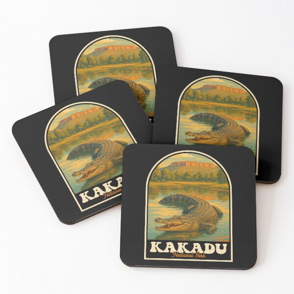 Item preview, Kakadu National Park Crocodile Vintage Australia designed and sold by JackCurtis1991.