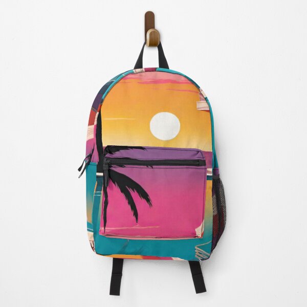 Item preview, Pop Art Beachfront Condo – Sunset Poolside Paradise designed and sold by GrizzlyCollective.