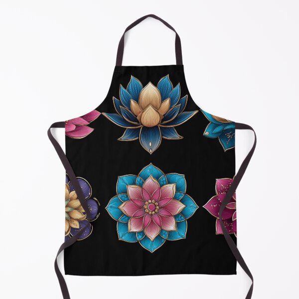 Item preview, Gilded Lotus Collection - Six Radiant Floral Designs designed and sold by djovan.