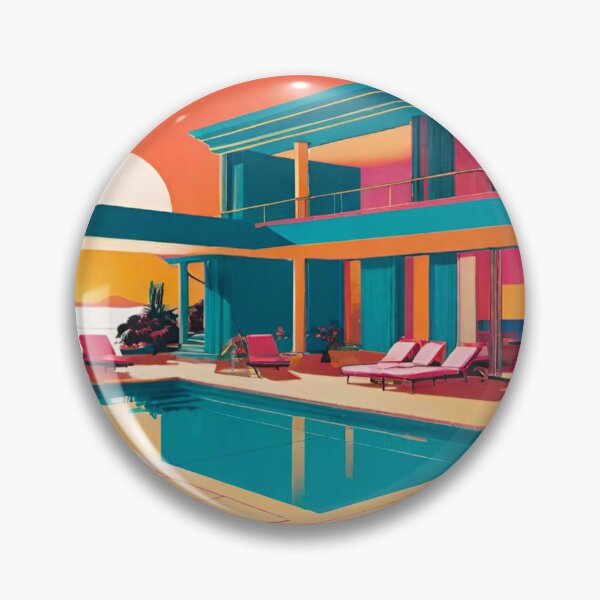 Item preview, Miami Sunset Condominium – Luxury Coastal Living Artwork designed and sold by GrizzlyCollective.