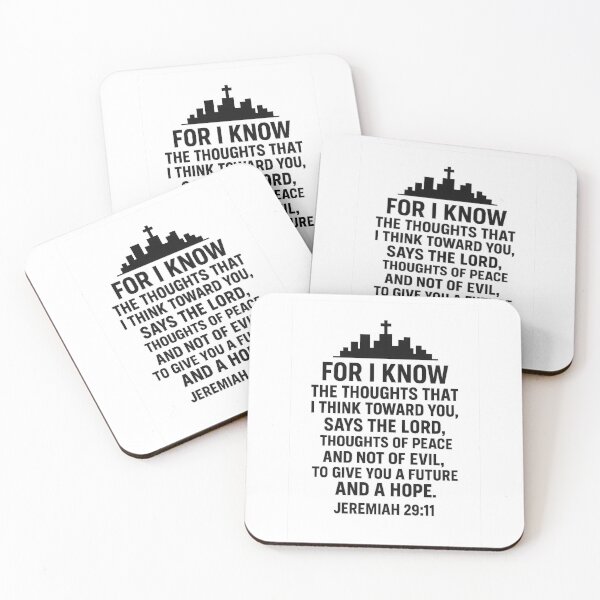 Item preview, JEREMIAH 29:11 designed and sold by TheWonkyEaselCo.