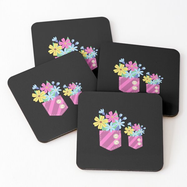 Item preview, Flowers in Pocket - Colorful Floral Illustration designed and sold by DigiGoods.