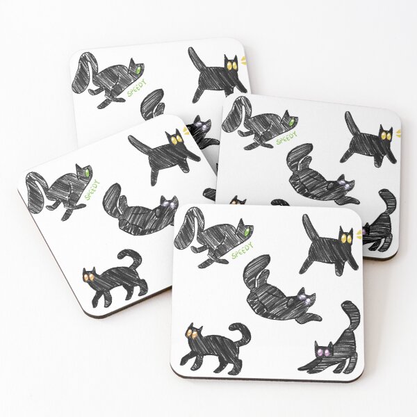 Item preview, Cat doodles set designed and sold by doodledee-draws.