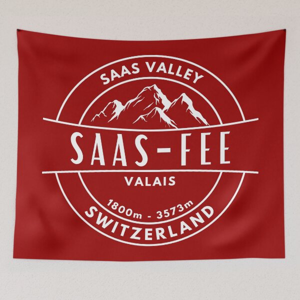 Item preview, Saas-Fee - Switzerland  designed and sold by GoodOldVintage.