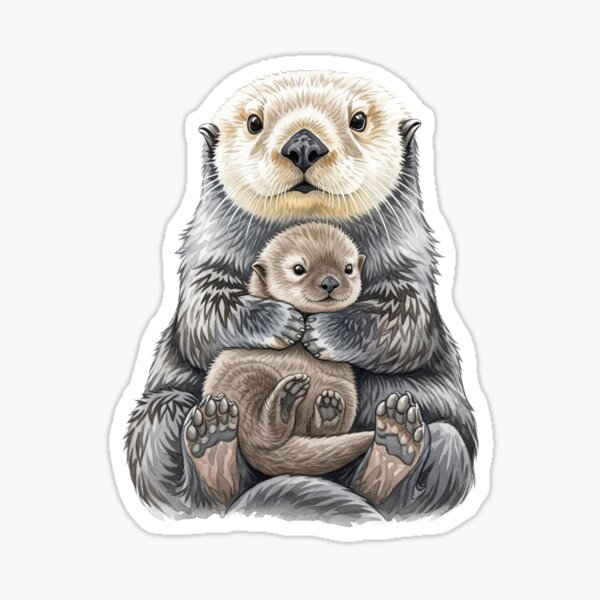 Artikel-Vorschau von Otterly Cute, designt und verkauft von 4rtistcDrift.