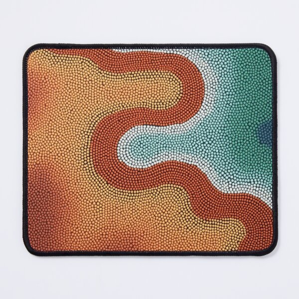 Item preview, Aboriginal Inspired Dot Art - Pinky Beach designed and sold by GrinGalore.