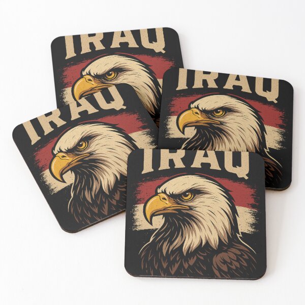 Item preview,  Iraq Eagle flying bird badge. designed and sold by JacoBeatzShop.