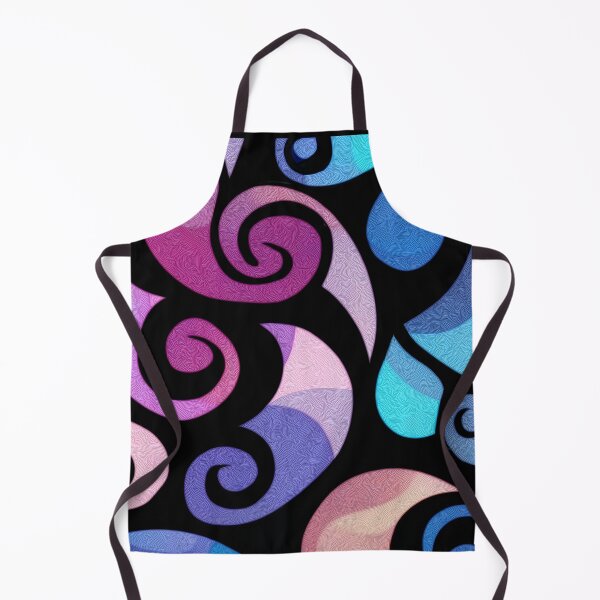 Item preview, Chromatic Paisley Swirls - Vibrant Abstract Waves designed and sold by djovan.