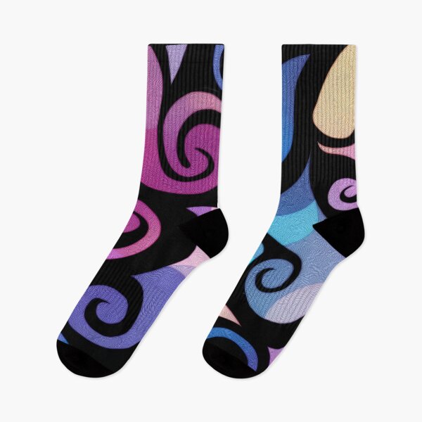 Item preview, Chromatic Paisley Swirls - Vibrant Abstract Waves designed and sold by djovan.