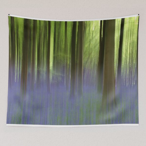 Item preview, Abstract Bluebell Wood designed and sold by Susan Snow Photography and Design.