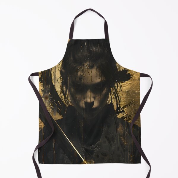 Item preview, Golden Resolve: Female Samurai Warrior designed and sold by ShadowAndSlate.