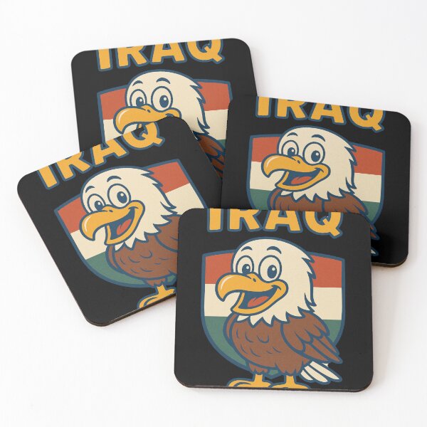Item preview, Iraq Eagle bird badge funny. designed and sold by JacoBeatzShop.