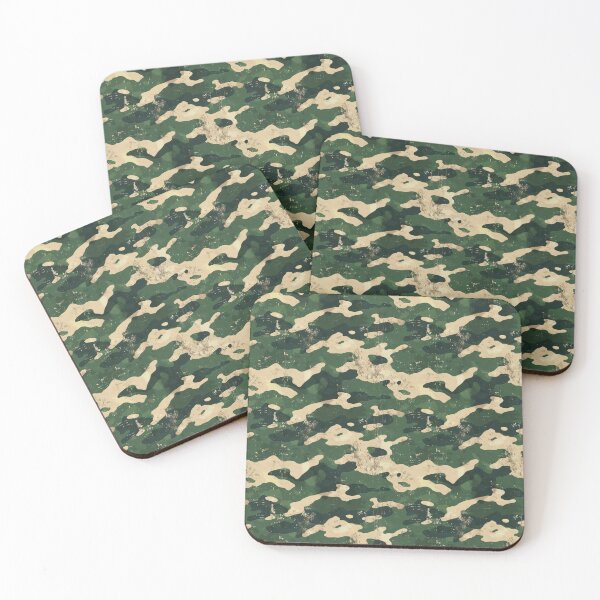 Item preview, Distressed Military Camouflage Pattern designed and sold by NTGUILTY.