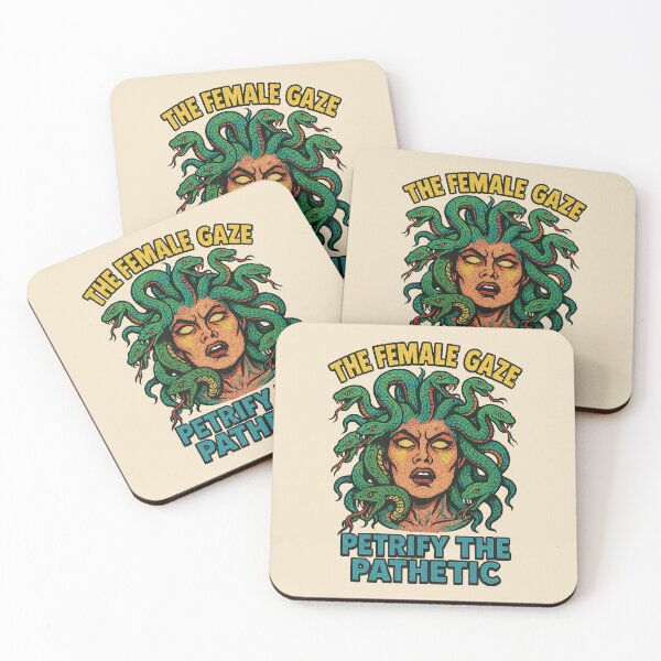 Item preview, The Female Gaze – Medusa Empowerment Design with Bold Feminist Energy designed and sold by Victor Shadehorn.