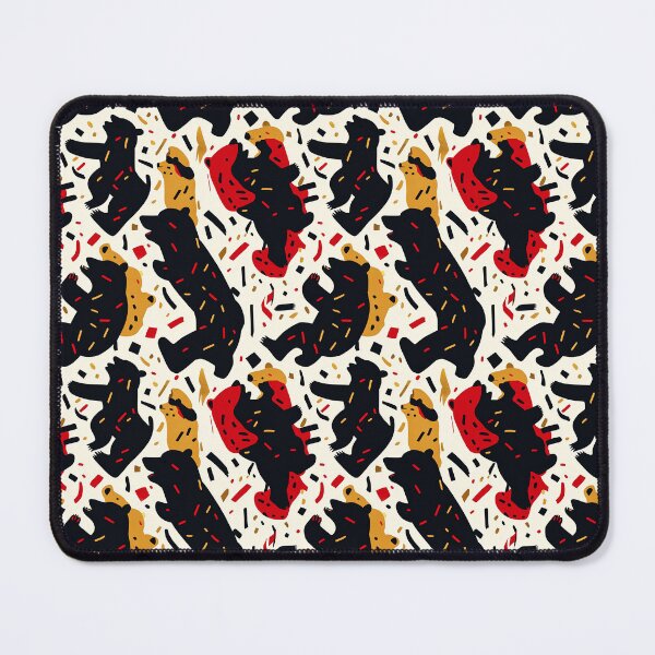 Item preview, Brightly Colored Bear Group Modern Design designed and sold by MidArtForge.