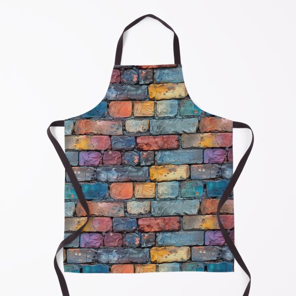 Item preview, Colorful Brick Wall Pattern designed and sold by NTGUILTY.