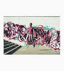 Hipster Abduction Photographic Print