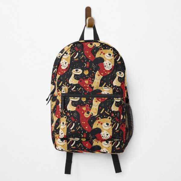 Item preview, Brightly Colored Bear Group Modern Design designed and sold by MidArtForge.