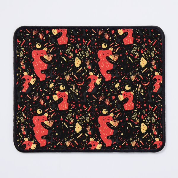 Item preview, Brightly Colored Bear Group Modern Design designed and sold by MidArtForge.