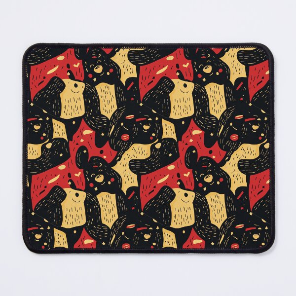 Item preview, Brightly Colored Bear Group Modern Design designed and sold by MidArtForge.