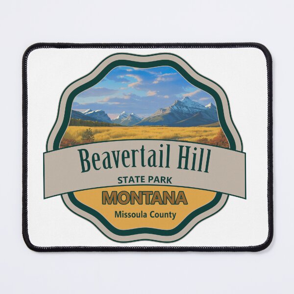 Item preview, Beavertail Hill State Park, Missoula County, Montana designed and sold by Wanderful-roads.