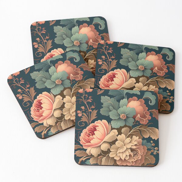 Item preview, Vintage Bloom: Elegant Peony Floral Art designed and sold by ShadowAndSlate.