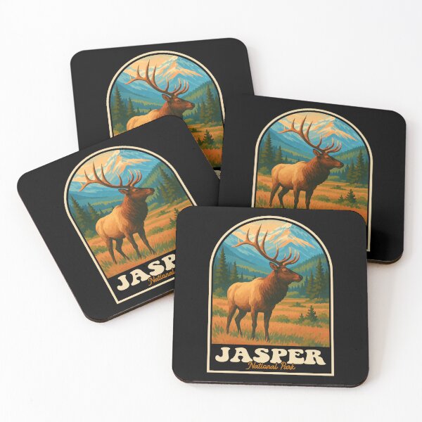 Item preview, Jasper National Park Elk Wildlife Canada Design designed and sold by JackCurtis1991.