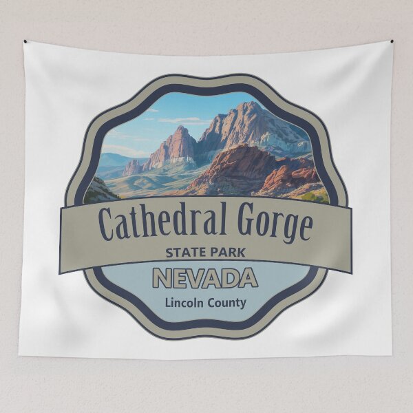Item preview, Cathedral Gorge State Park, Lincoln County, Nevada designed and sold by Wanderful-roads.