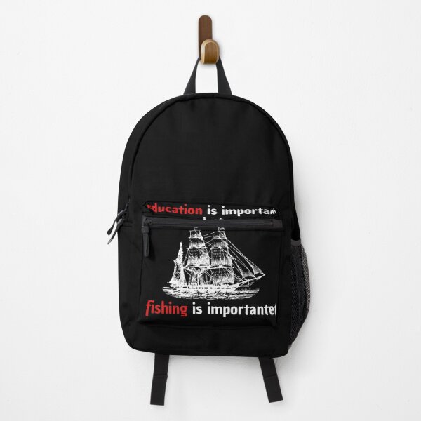 Item preview, Education is important but fishing is more important shirt - fishing gifts for her, funny fishing shirt, fishing gift, fisherman gift designed and sold by Bambiino86.