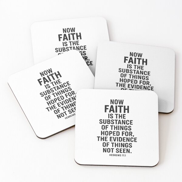 Item preview, NOW FAITH IS... designed and sold by TheWonkyEaselCo.