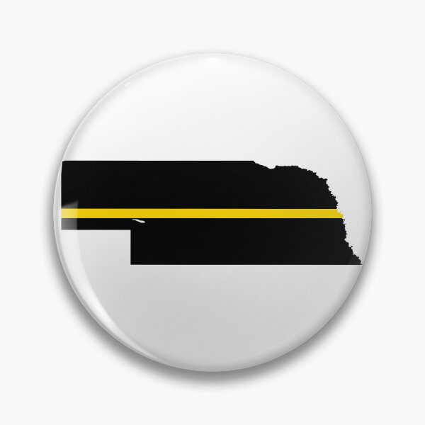 Item preview, Nebraska Thin Gold Line designed and sold by PhilbonianDezin.